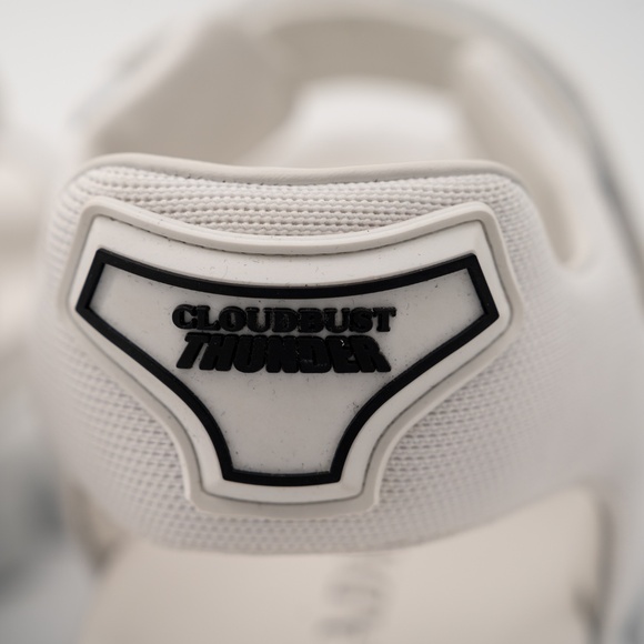 size 8 / 9us Prada Cloudbust Thunder Sandal White Re-Nylon - Picture 9 of 14